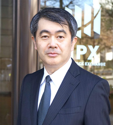 Mr. Ishizaki, president of Tokyo Commodity Exchange (TOCOM)