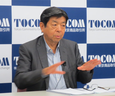 東京商品取引所前社長：濵田隆道氏